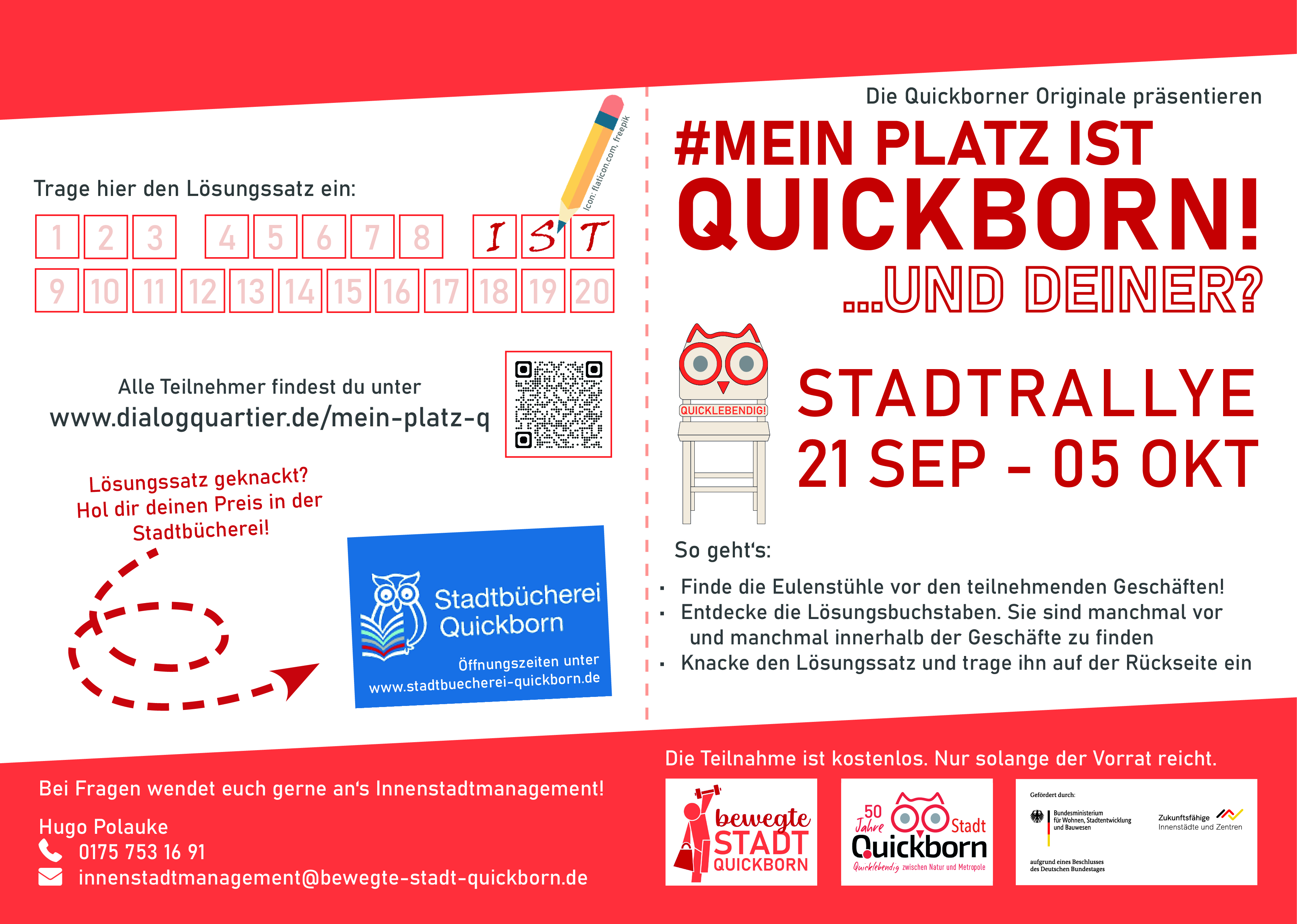 #MeinPlatzistQuickborn