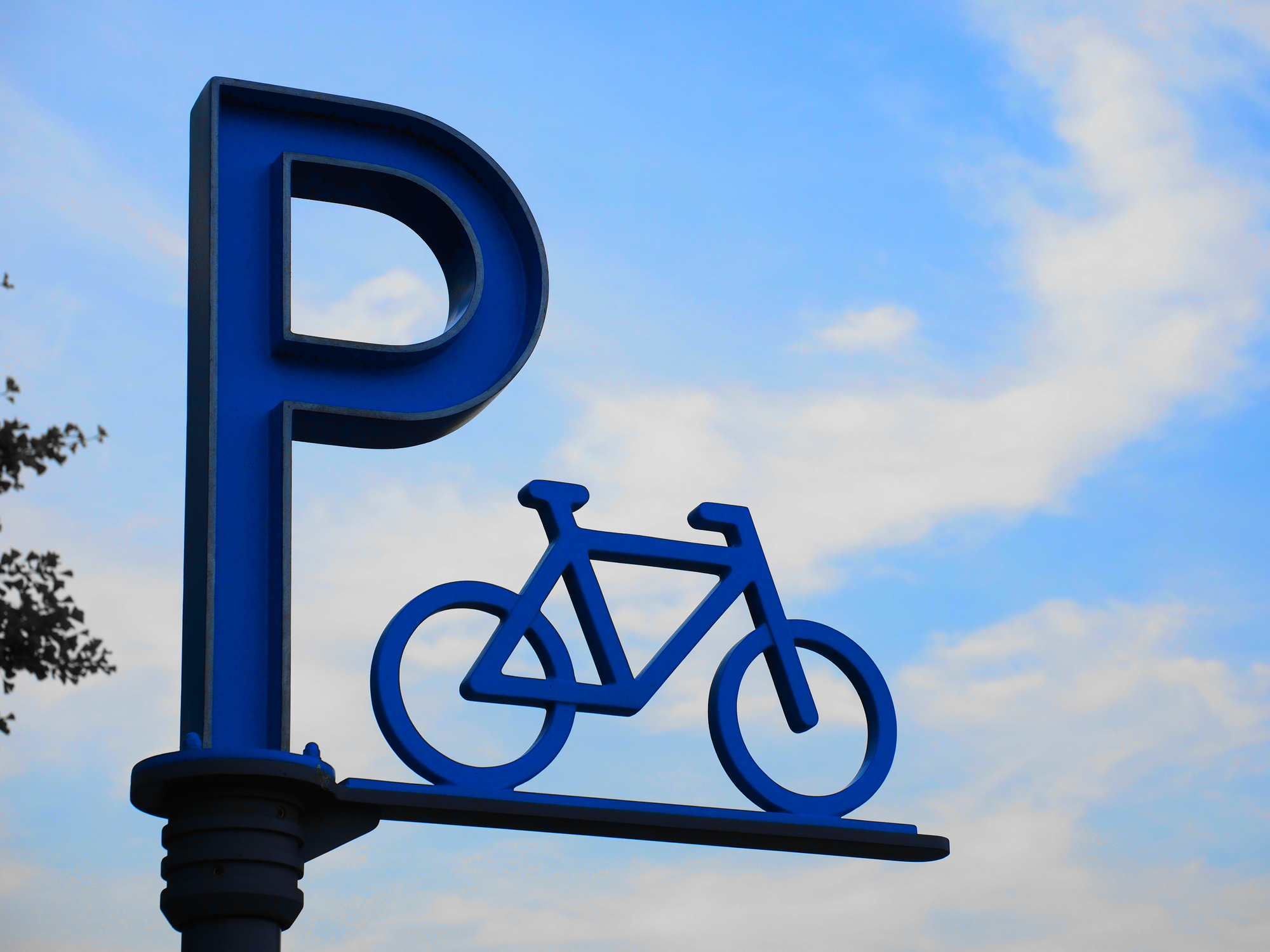 Schild für Fahrradparkplatz